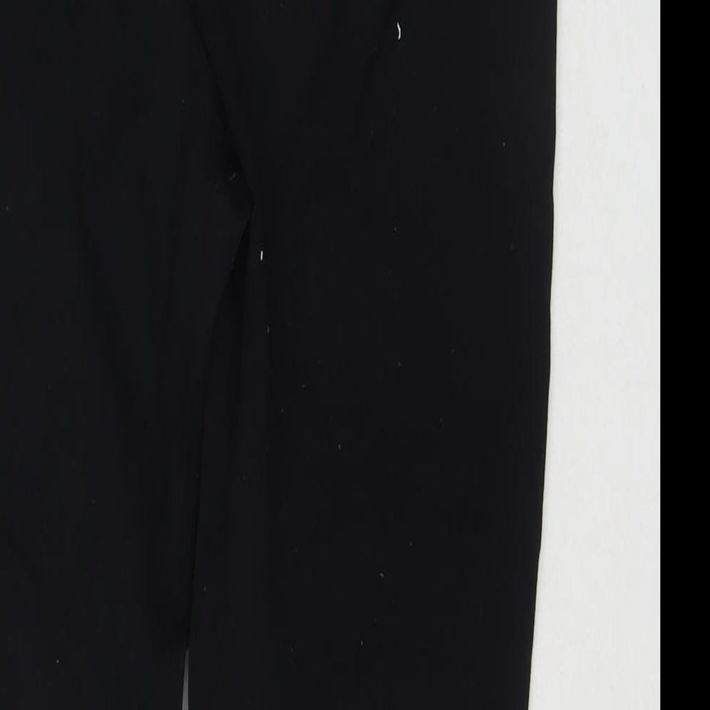 Womens UK Size 32 in Marks and Spencer Regular Fit  Black Trousers