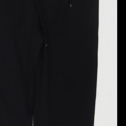 Womens UK Size 32 in Marks and Spencer Regular Fit  Black Trousers