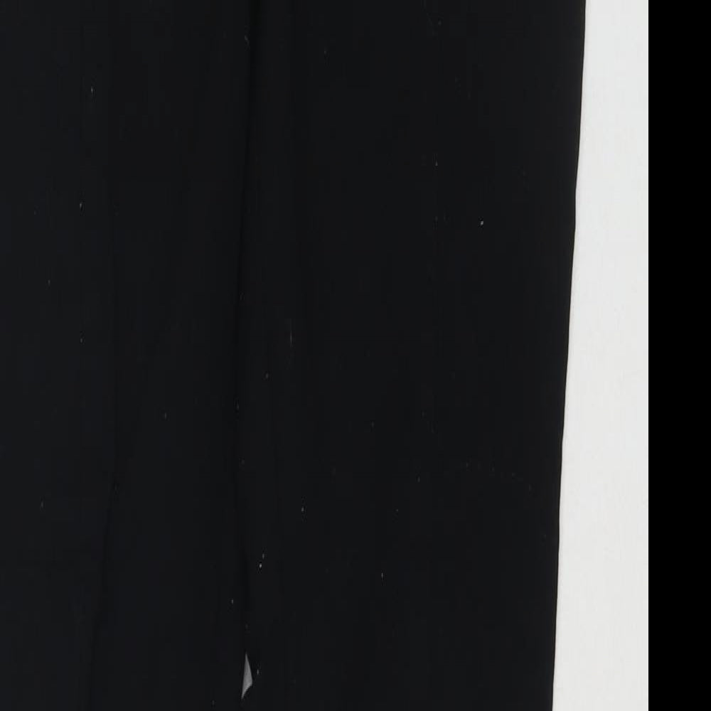 Womens UK Size 32 in Marks and Spencer Regular Fit  Black Trousers