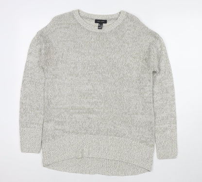 Womens UK Size S New Look Beige Pullover Jumper