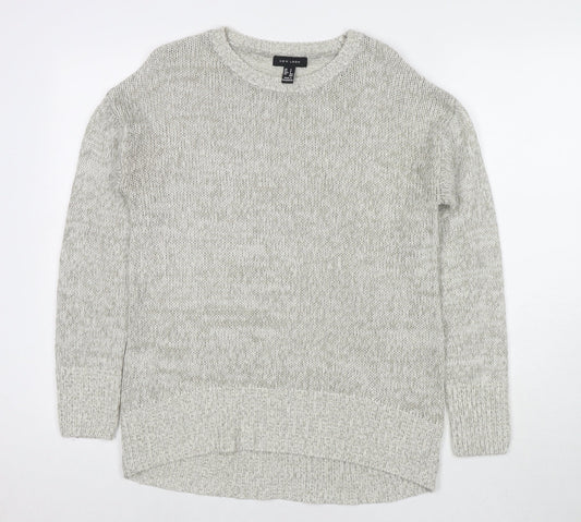 Womens UK Size S New Look Beige Pullover Jumper