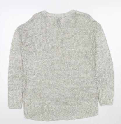 Womens UK Size S New Look Beige Pullover Jumper