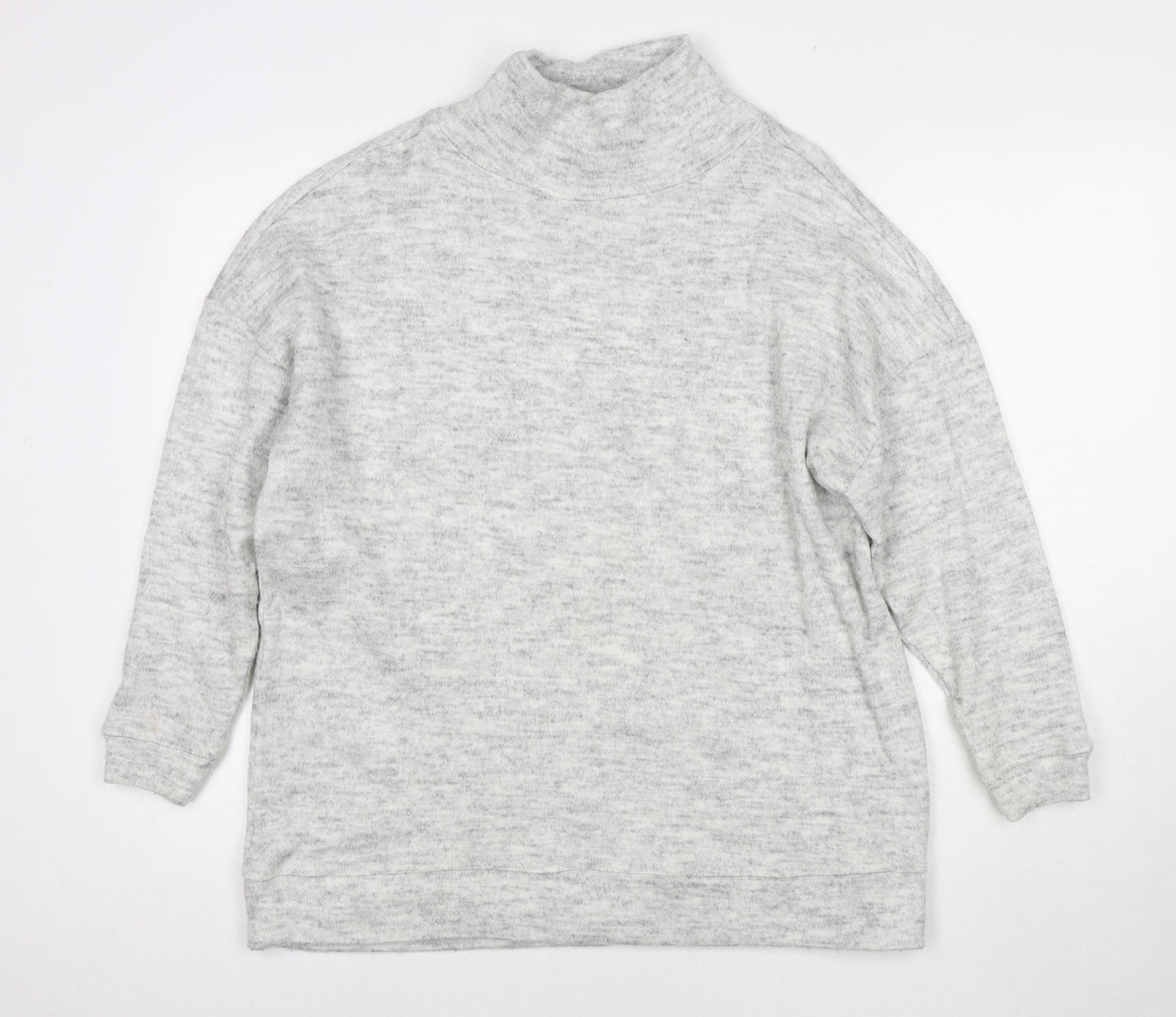 Womens UK Size S New Look Grey Pullover Jumper