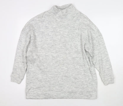 Womens UK Size S New Look Grey Pullover Jumper