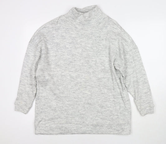 Womens UK Size S New Look Grey Pullover Jumper