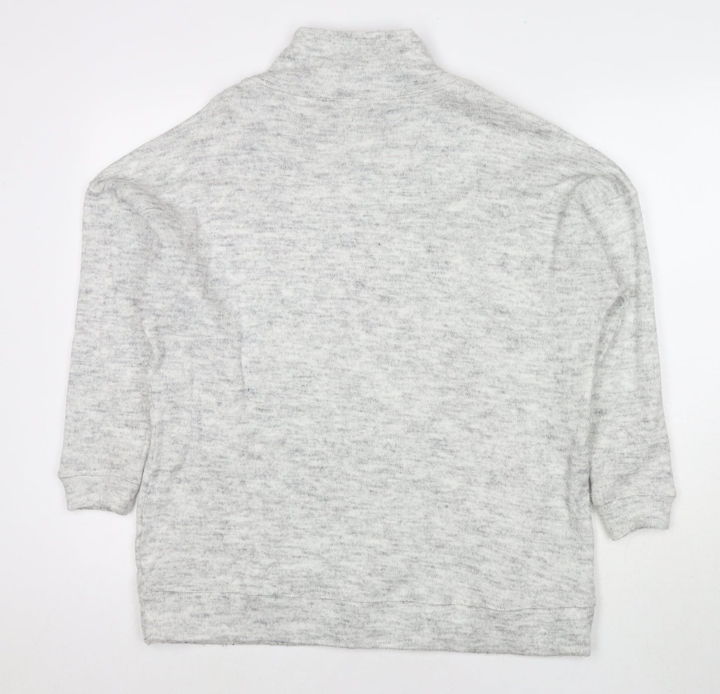 Womens UK Size S New Look Grey Pullover Jumper