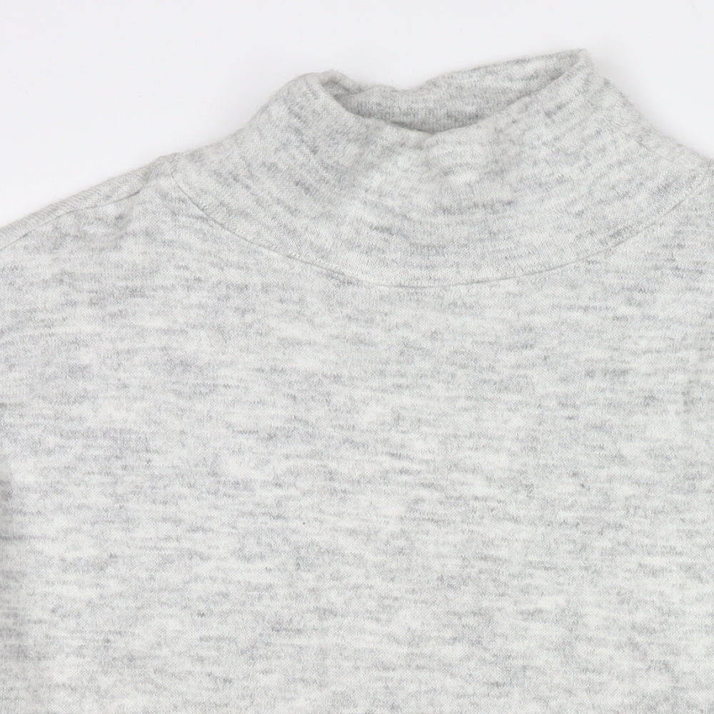 Womens UK Size S New Look Grey Pullover Jumper