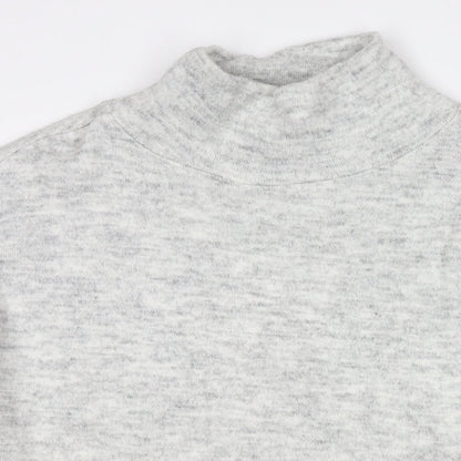 Womens UK Size S New Look Grey Pullover Jumper