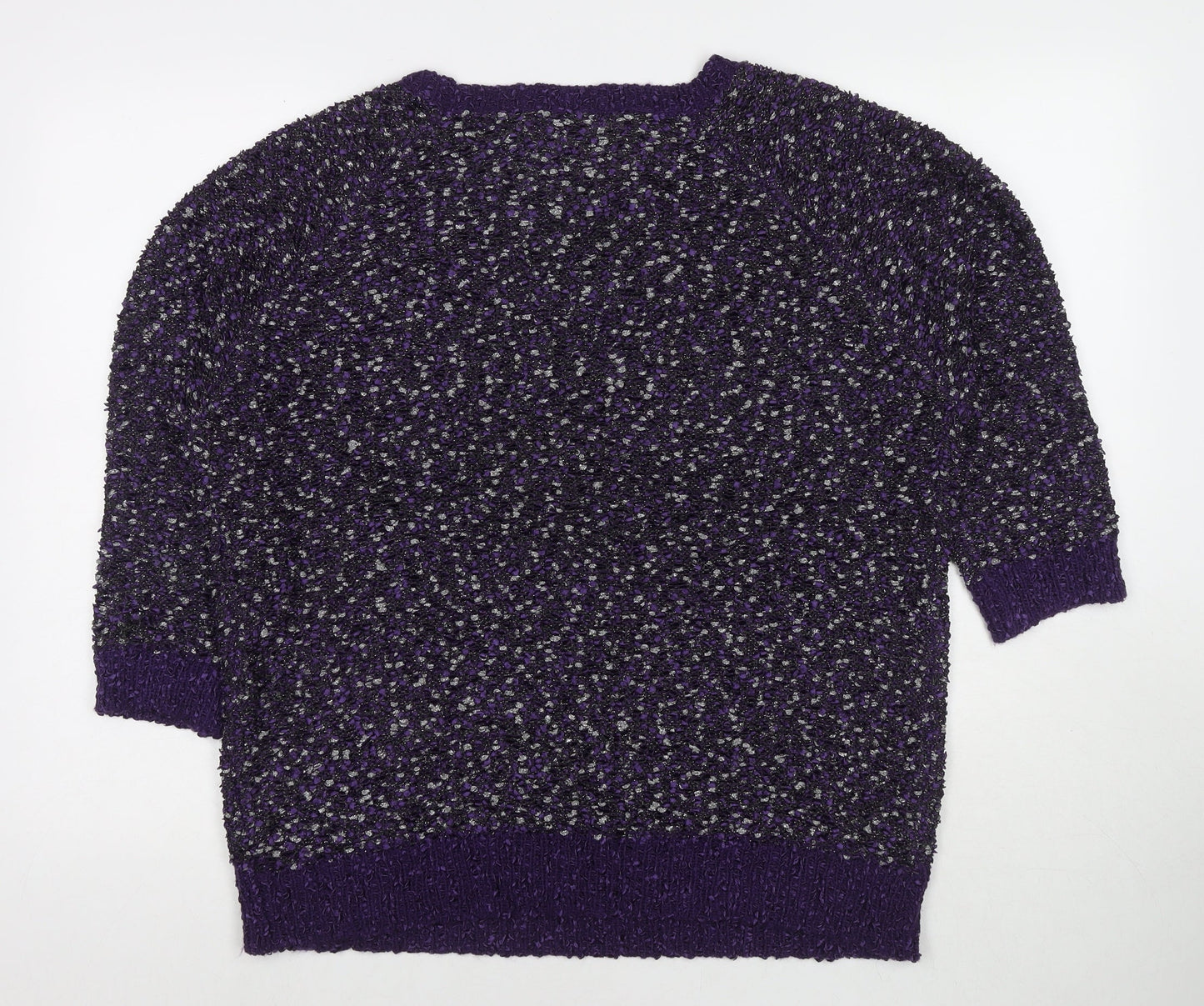 Womens UK Size L Bonmarché Purple Pullover Jumper