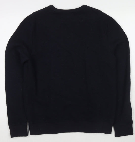 Mens UK Size M Burton Blue Pullover Sweatshirt