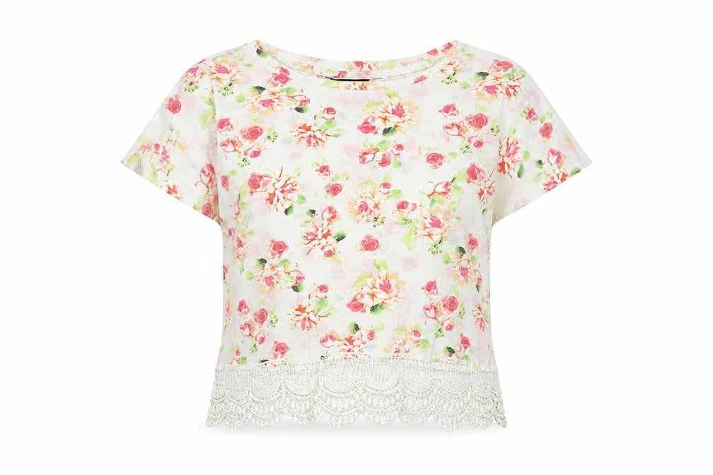 Womens UK Size 8 Golddigga White Basic T-Shirt