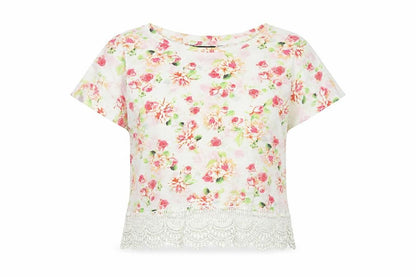 Womens UK Size 8 Golddigga White Basic T-Shirt