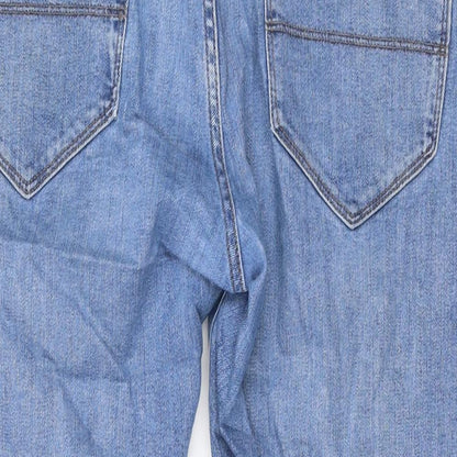 Womens UK Size 34 in Marks and Spencer Regular Fit Straight Blue Jeans