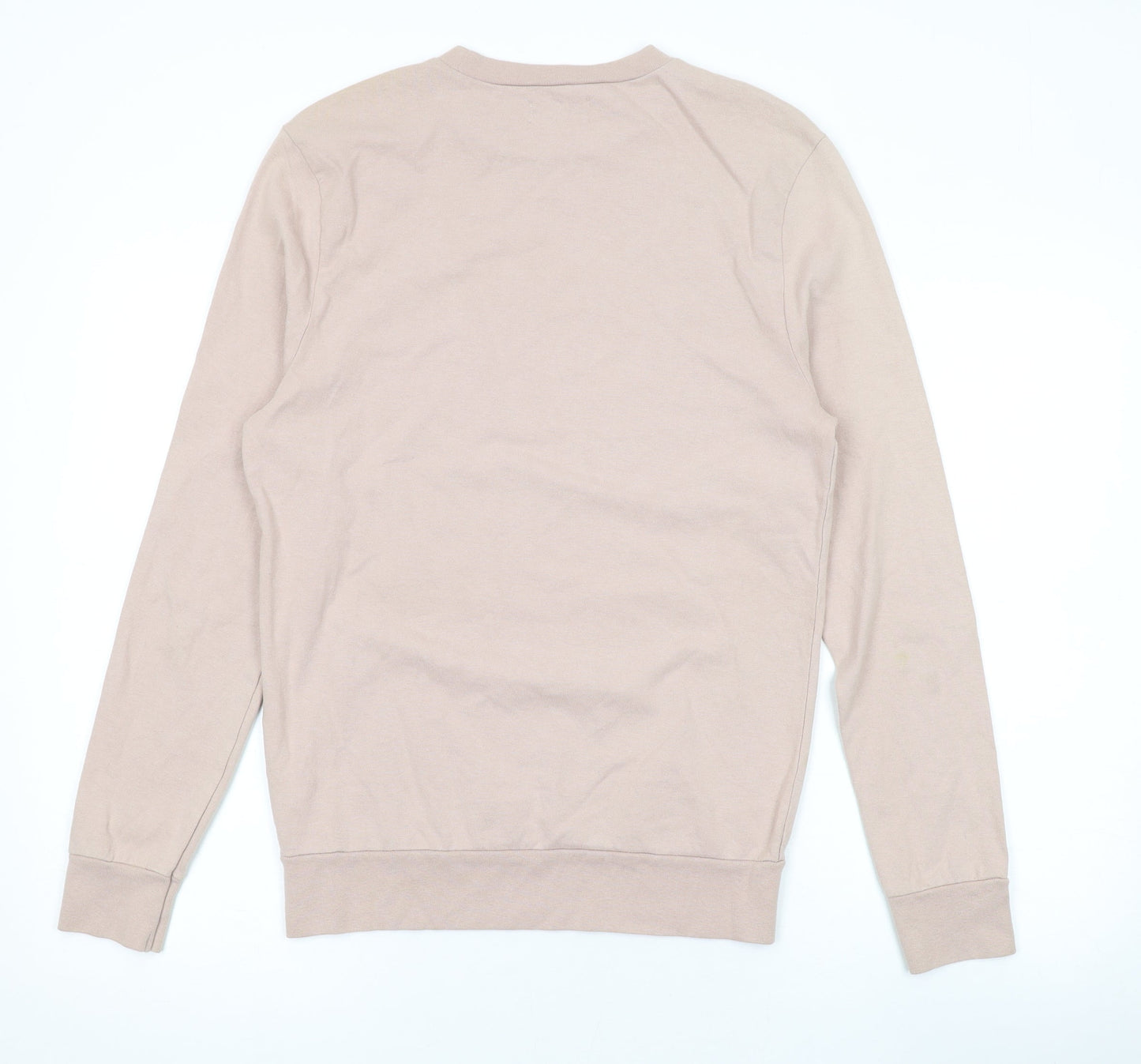 Topman Mens Pink Cotton Pullover Sweatshirt Size XS