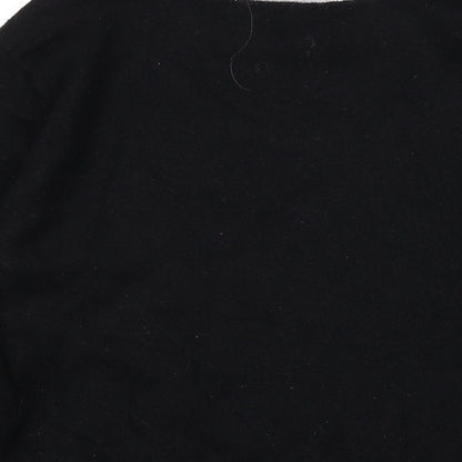 Womens UK Size M Fransa Black Pullover Jumper