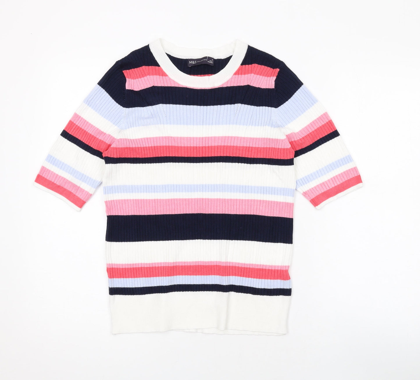 Womens UK Size 16 Marks and Spencer Multicoloured Pullover Jumper