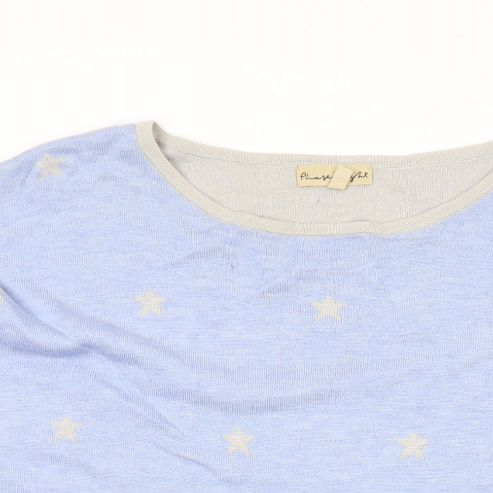 Womens UK Size M Phase Eight Blue Pullover Jumper