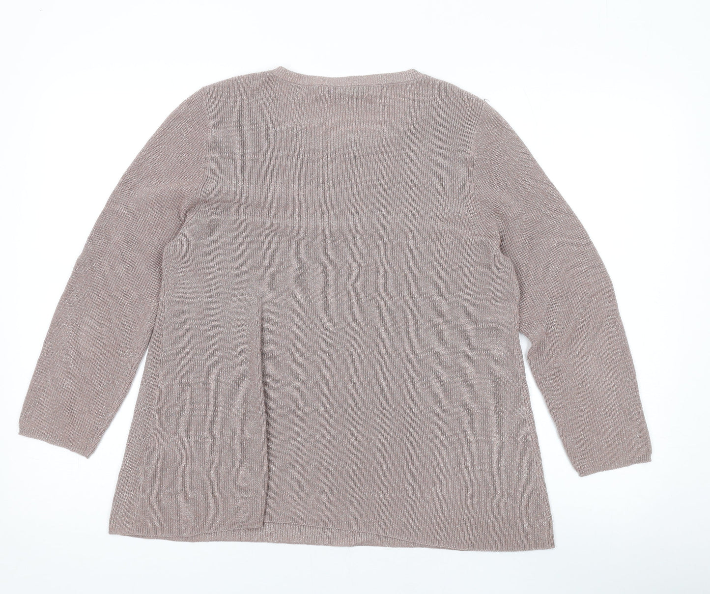Womens UK Size 12 NEXT Pink Pullover Jumper