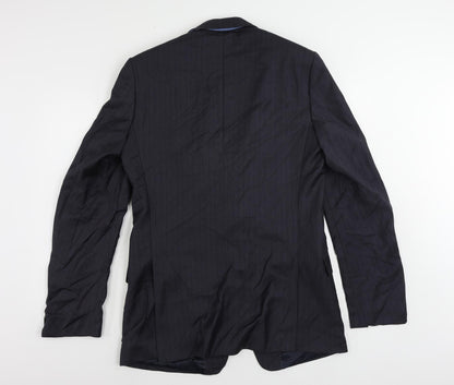 Mens UK Size 42 Marks and Spencer Regular Blue Suit Jacket