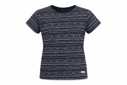Womens UK Size L Springfield Blue Basic T-Shirt