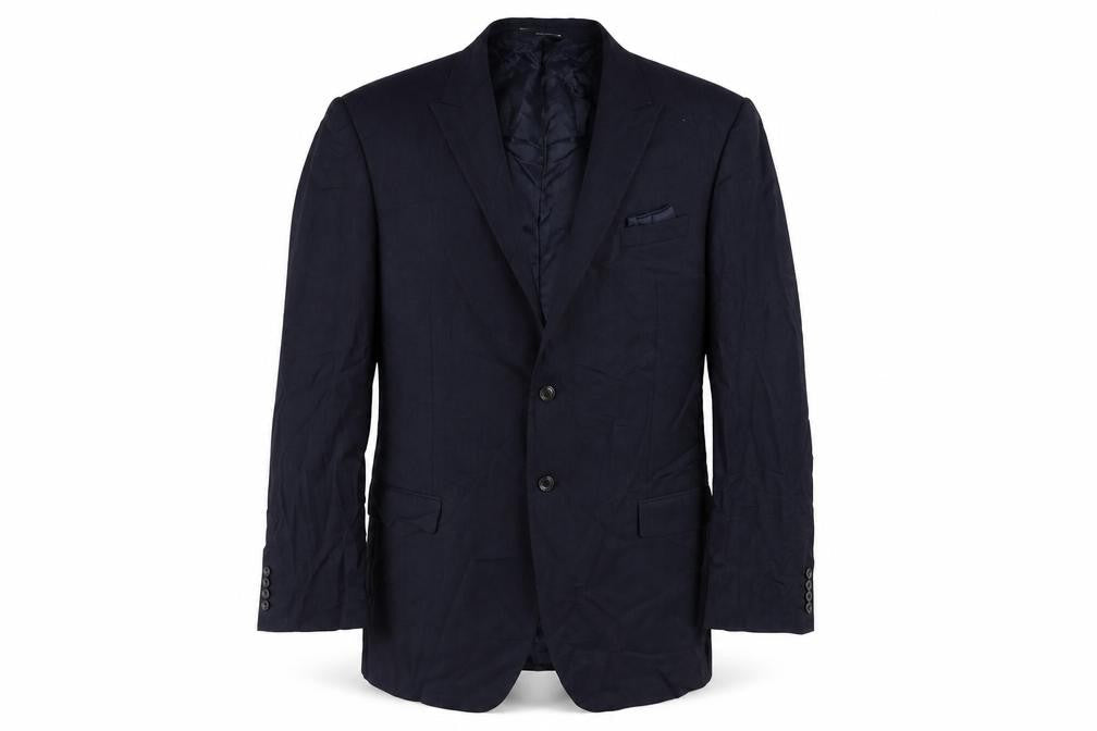 Mens UK Size 48 Marks and Spencer Regular Blue Suit Jacket
