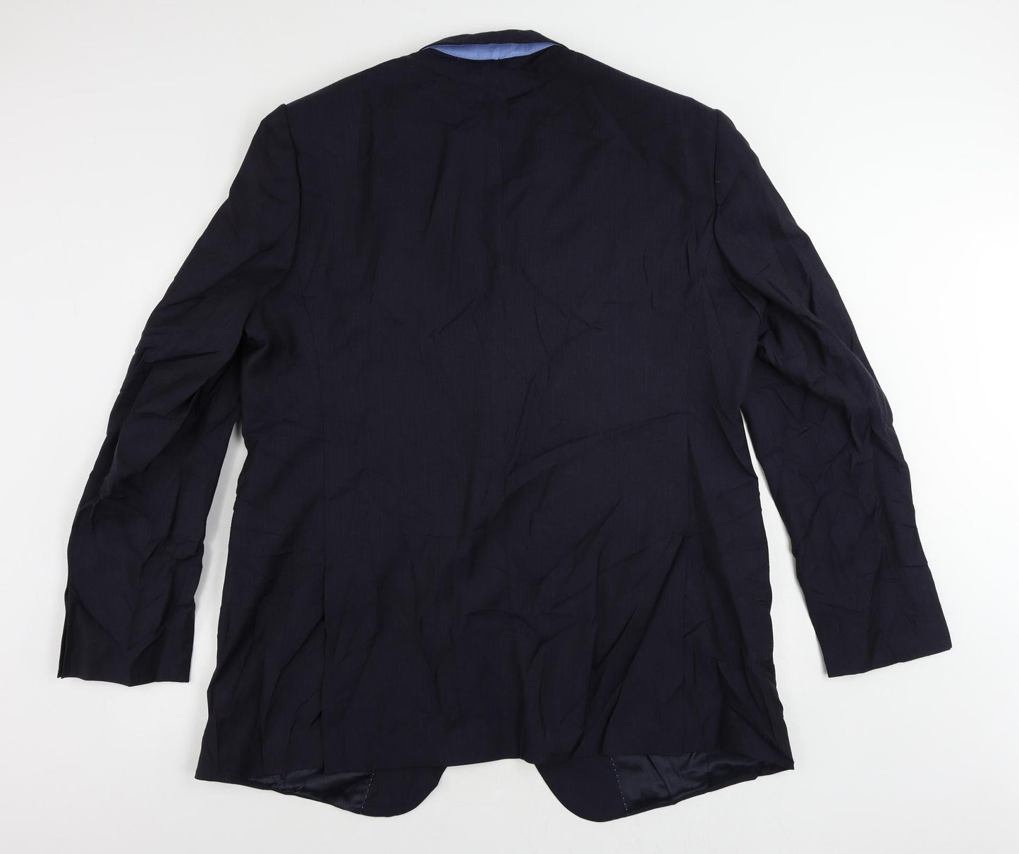 Mens UK Size 48 Marks and Spencer Regular Blue Suit Jacket