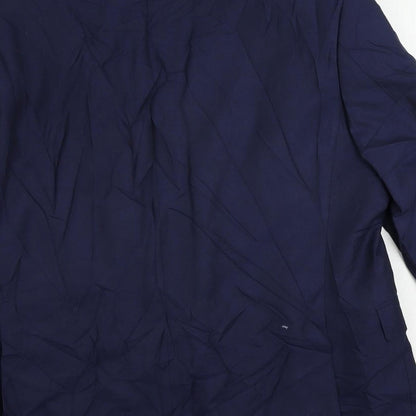 Mens UK Size 42 Marks and Spencer Regular Blue Suit Jacket