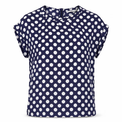 Womens UK Size 6 NEXT Blue Basic Blouse