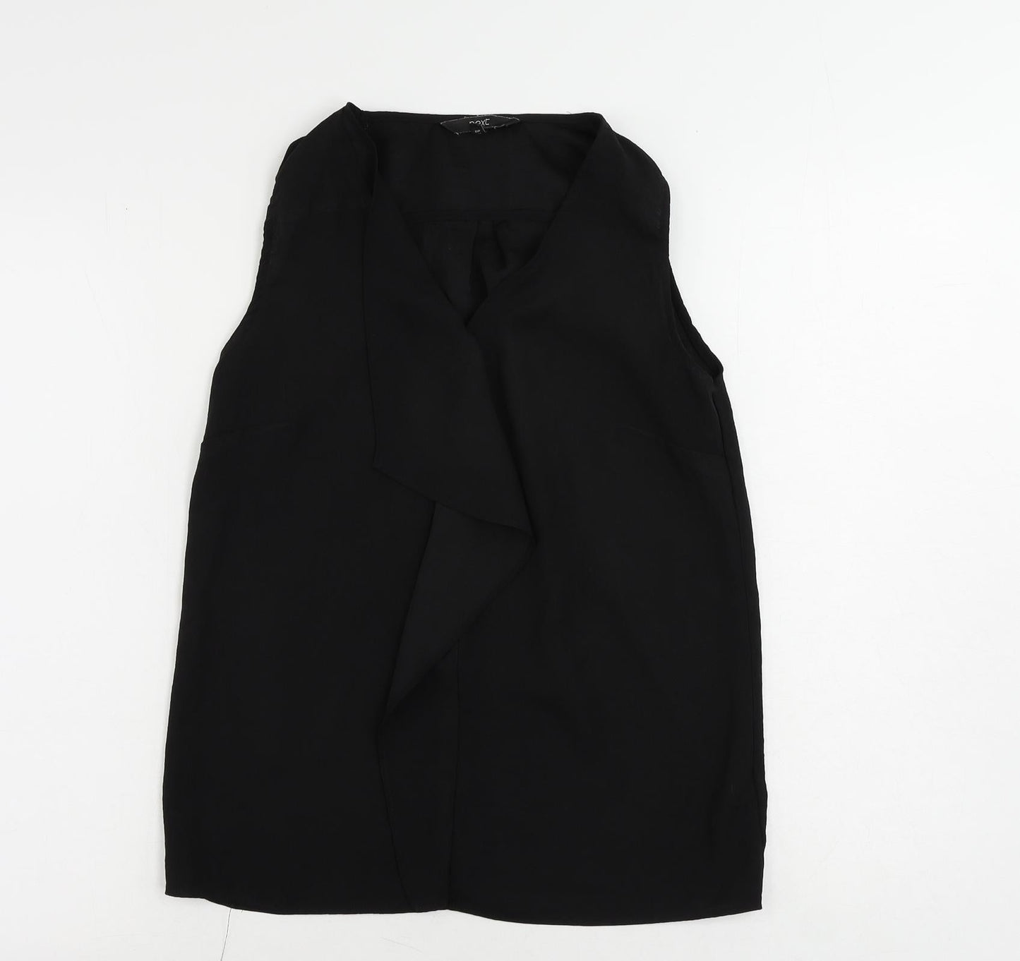 Womens UK Size 6 NEXT Black Basic Blouse
