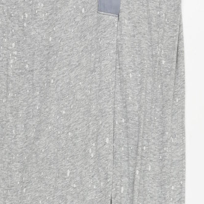 G-Star Raw Womens Grey Cotton Tank Dress Size L Scoop Neck Pullover