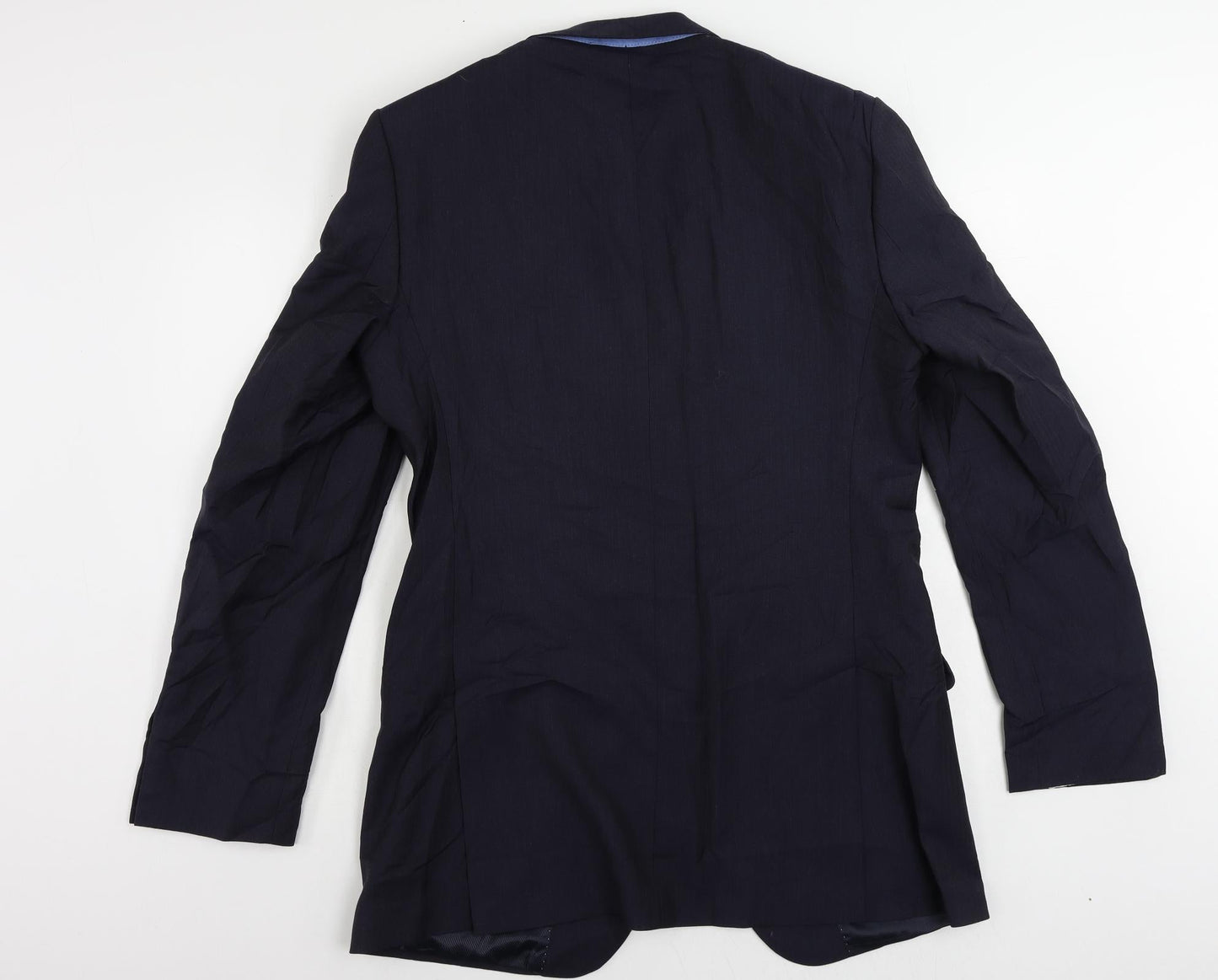 Mens UK Size 40 Marks and Spencer Regular Blue Suit Jacket