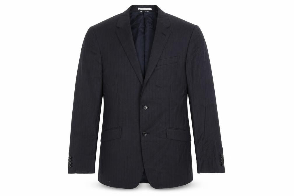 Mens UK Size 38 Marks and Spencer Regular Blue Suit Jacket
