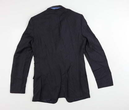 Mens UK Size 38 Marks and Spencer Regular Blue Suit Jacket