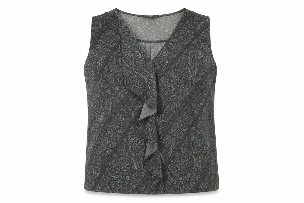Womens UK Size 16 NEXT Grey Basic Blouse