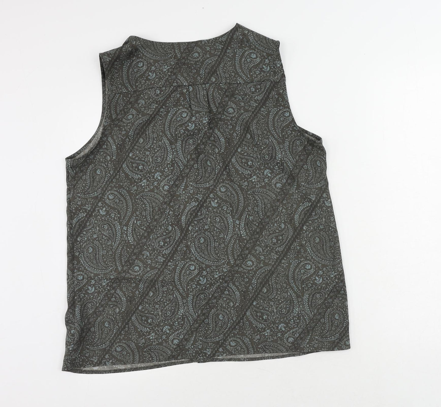 Womens UK Size 16 NEXT Grey Basic Blouse