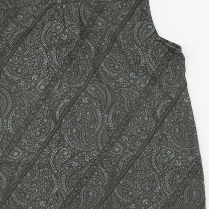 Womens UK Size 16 NEXT Grey Basic Blouse