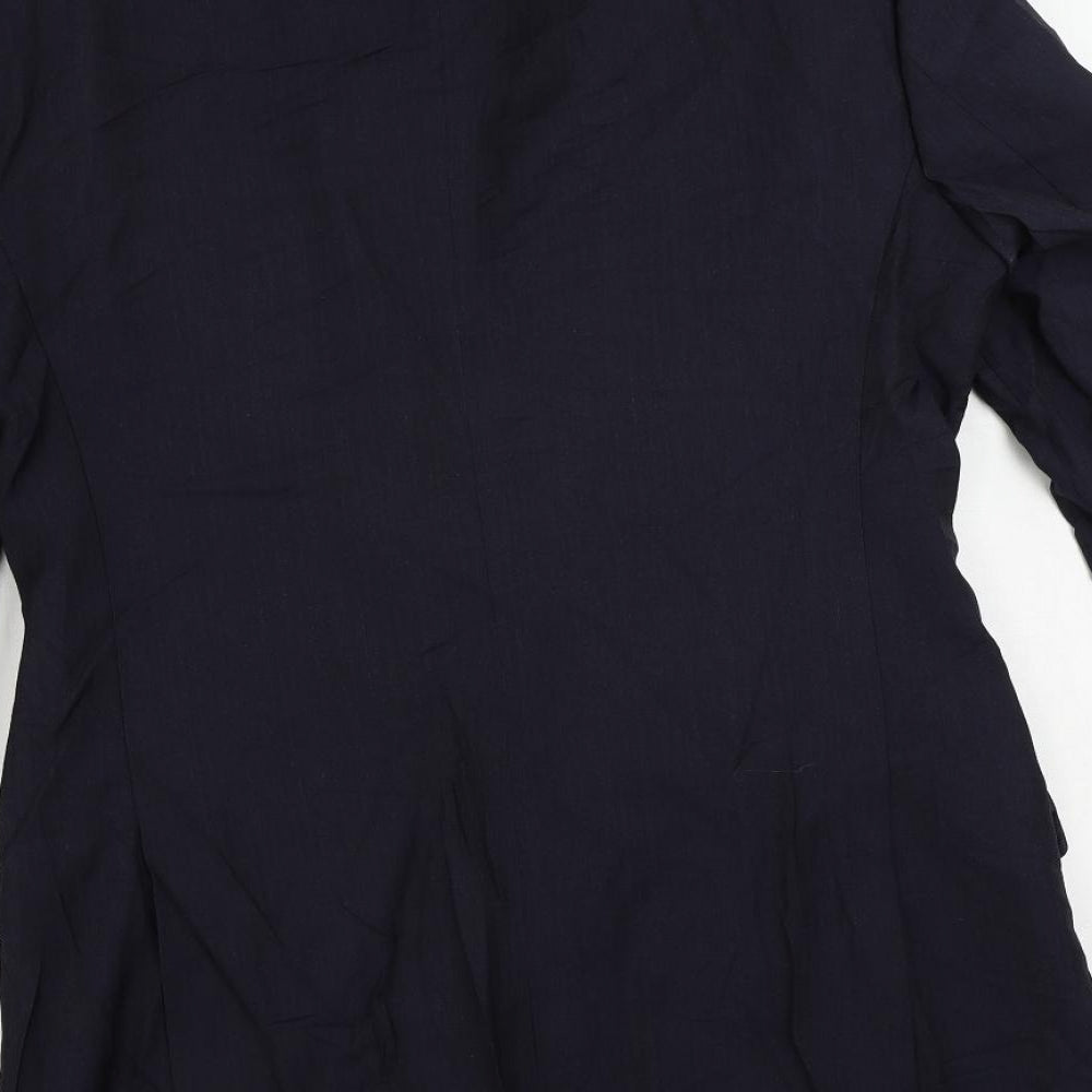 Mens UK Size 38 Marks and Spencer Regular Blue Suit Jacket
