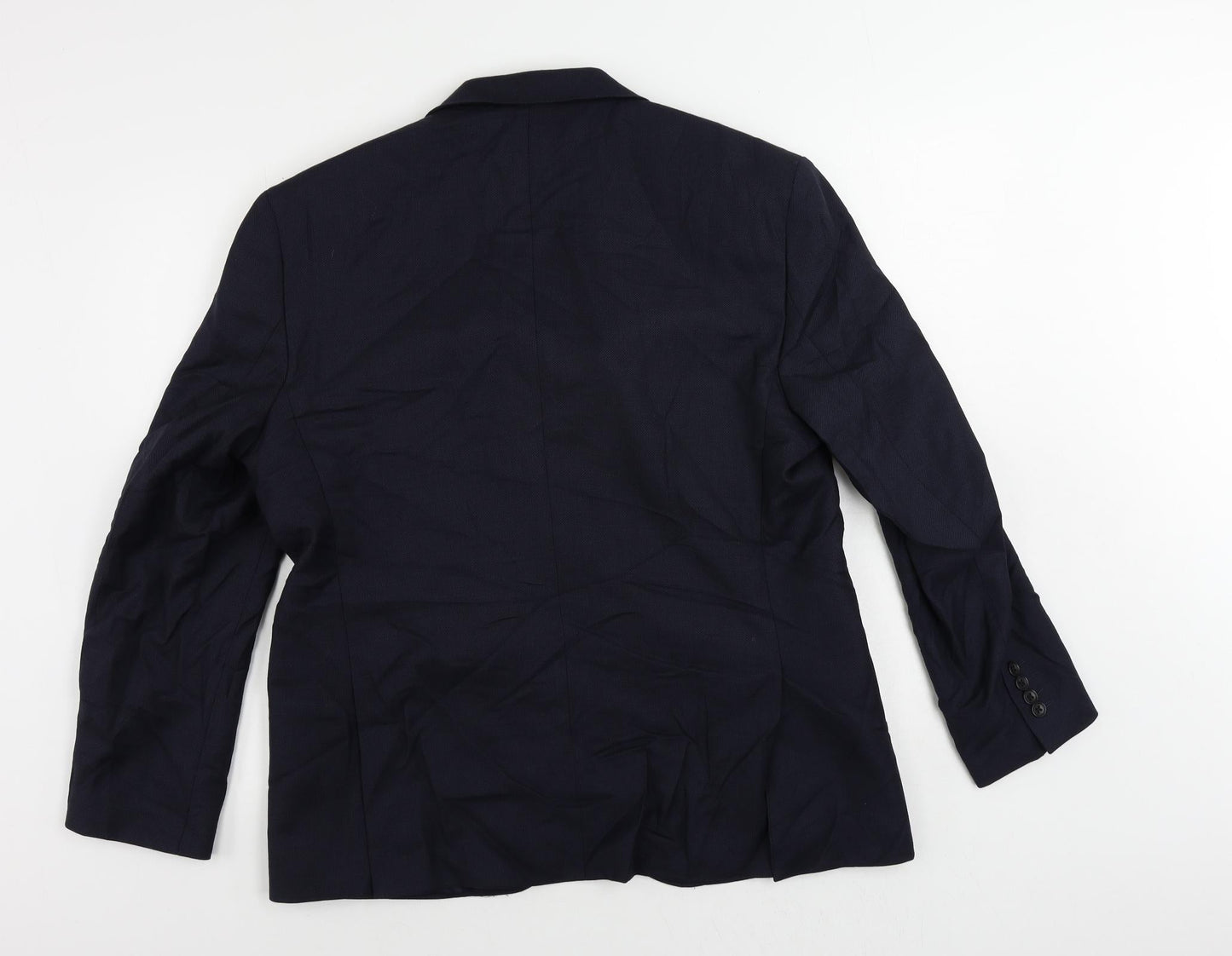 Mens UK Size 42 Marks and Spencer Regular Blue Suit Jacket