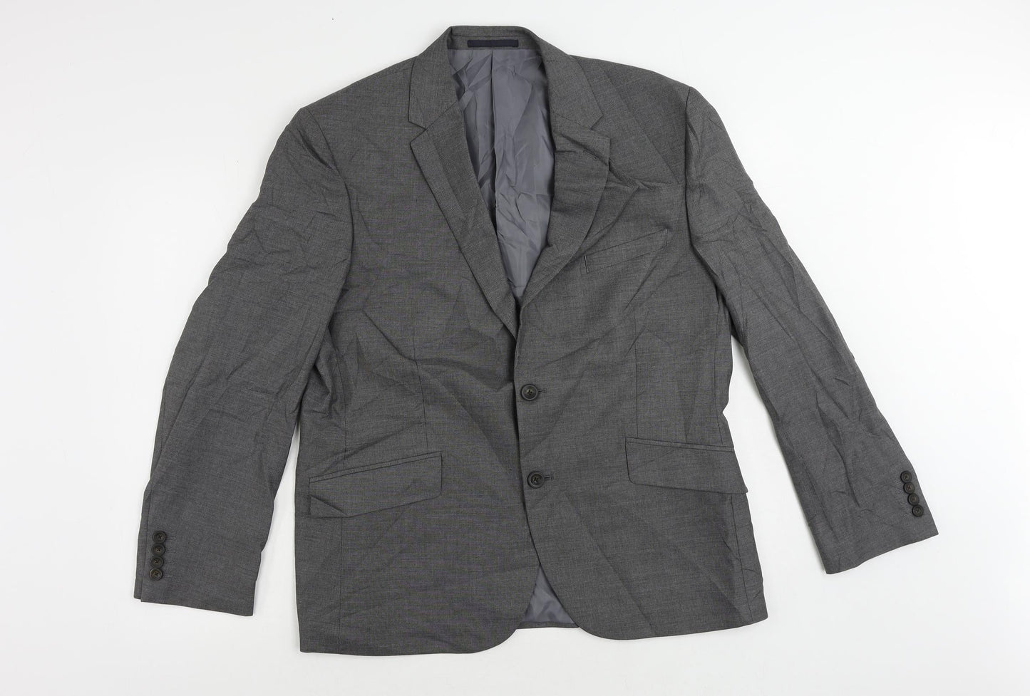 Mens UK Size 42 Marks and Spencer Regular Grey Suit Jacket