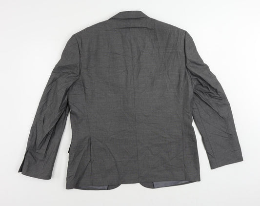 Mens UK Size 42 Marks and Spencer Regular Grey Suit Jacket