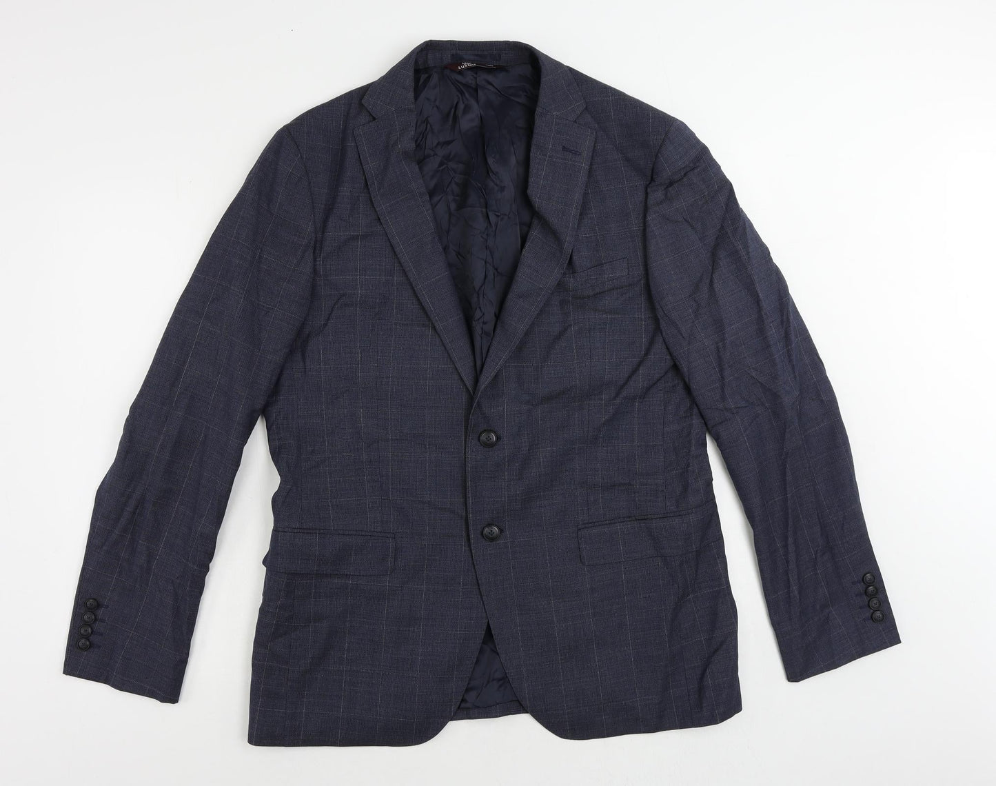 Mens UK Size 42 Marks and Spencer Regular Blue Suit Jacket