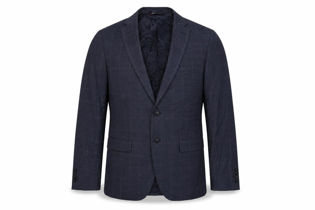 Mens UK Size 42 Marks and Spencer Regular Blue Suit Jacket