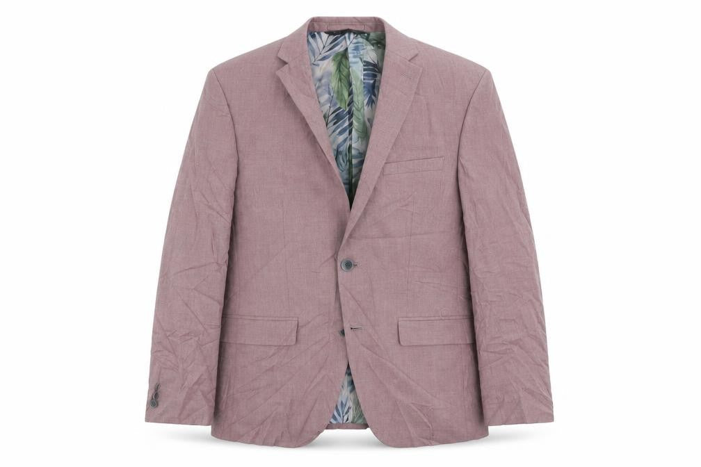 Mens UK Size 40 Marks and Spencer Regular Purple Suit Jacket