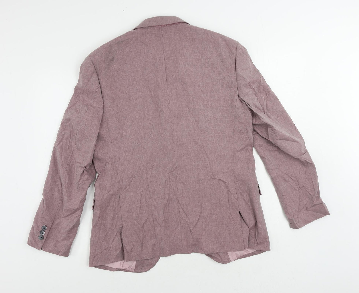 Mens UK Size 40 Marks and Spencer Regular Purple Suit Jacket