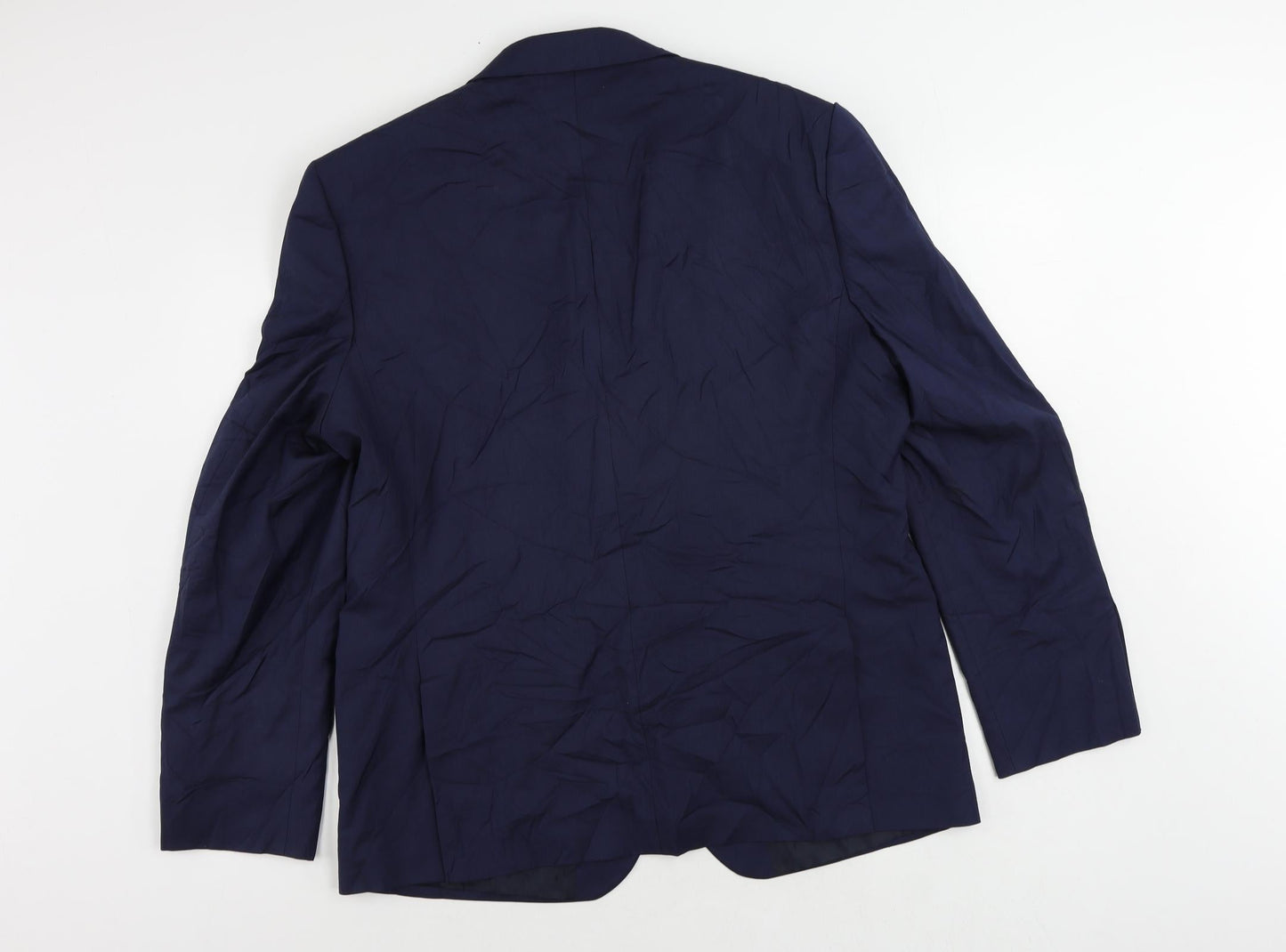 Mens UK Size 44 Marks and Spencer Regular Blue Suit Jacket