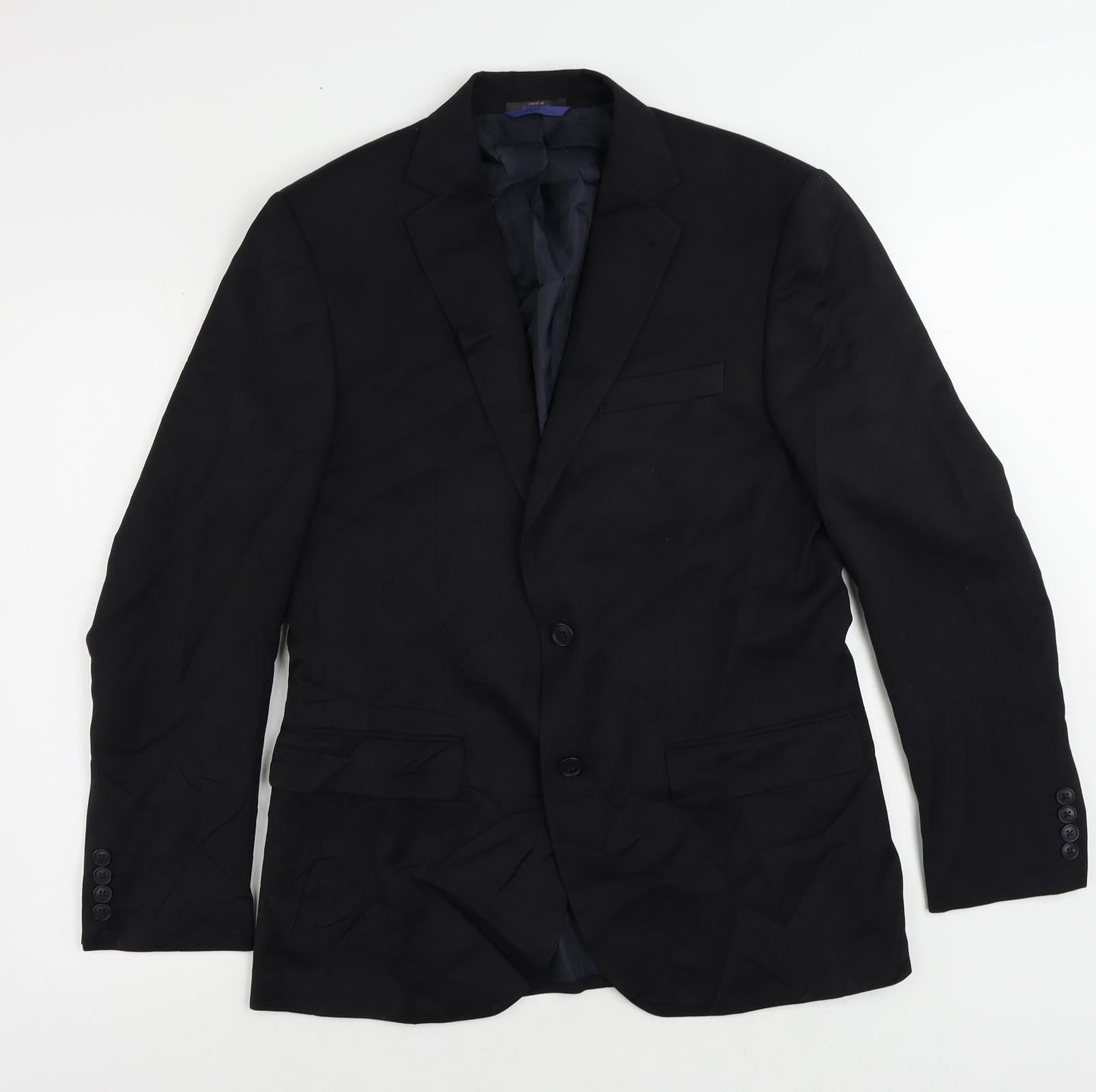 Mens UK Size 38 Marks and Spencer Regular Black Suit Jacket