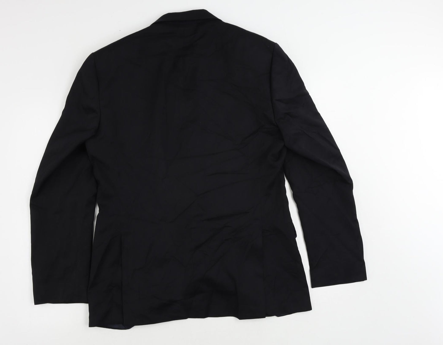 Mens UK Size 38 Marks and Spencer Regular Black Suit Jacket