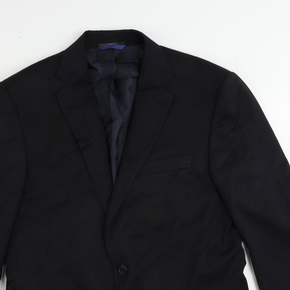 Mens UK Size 38 Marks and Spencer Regular Black Suit Jacket