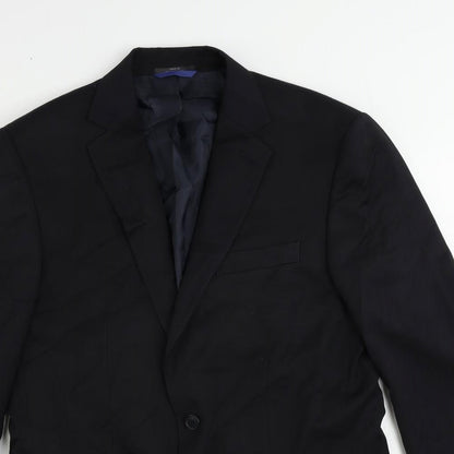Mens UK Size 38 Marks and Spencer Regular Black Suit Jacket