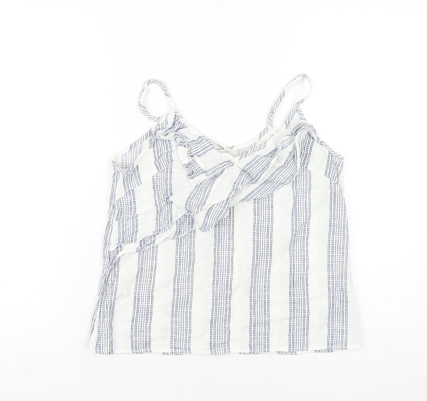 Womens UK Size 10 H&M White Camisole T-Shirt